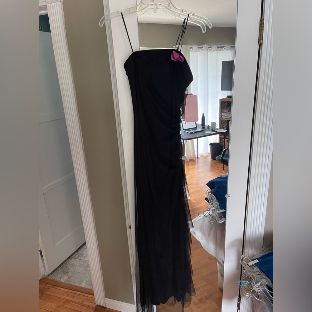 Nordstrom new strapless black formal dress sz 3/4 ret. $158